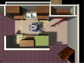 Clear space at storage facilities