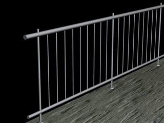 Continuous handrail