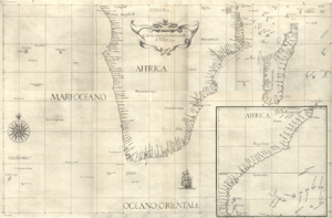 1646 map of Africa