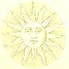 stylized sun