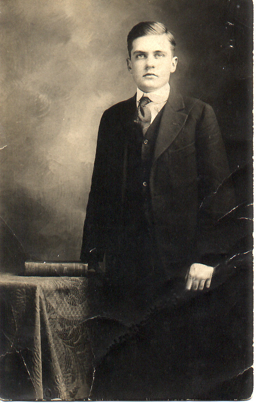 Frank Gray Atkinson at 20 yr. circa 1918