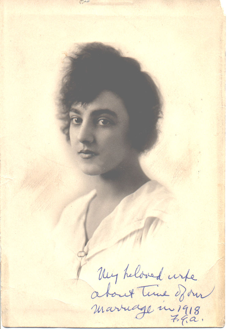 photo of Minnie Meyer Atkinson 1918