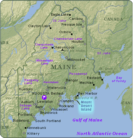 Maine Map