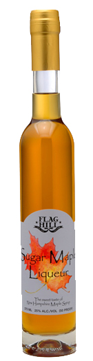 Maple liquer bottle