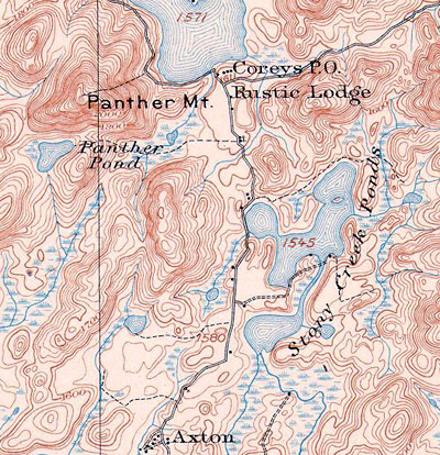 Panther Mtn topo