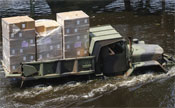 truck delivering supplies