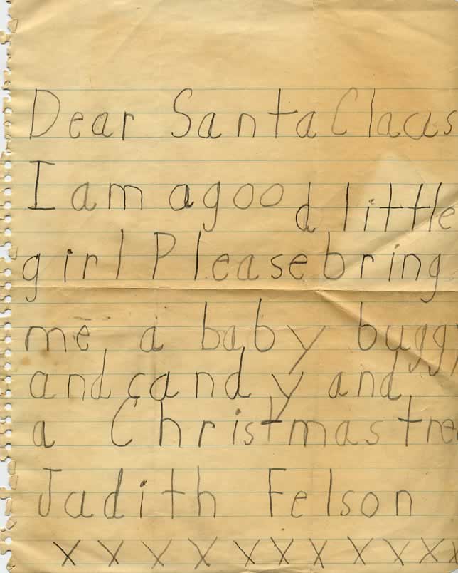 Letter to Santa, 1944