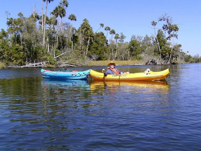 Kayaking in the lower Wac