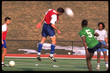 Men's Soccer team practice