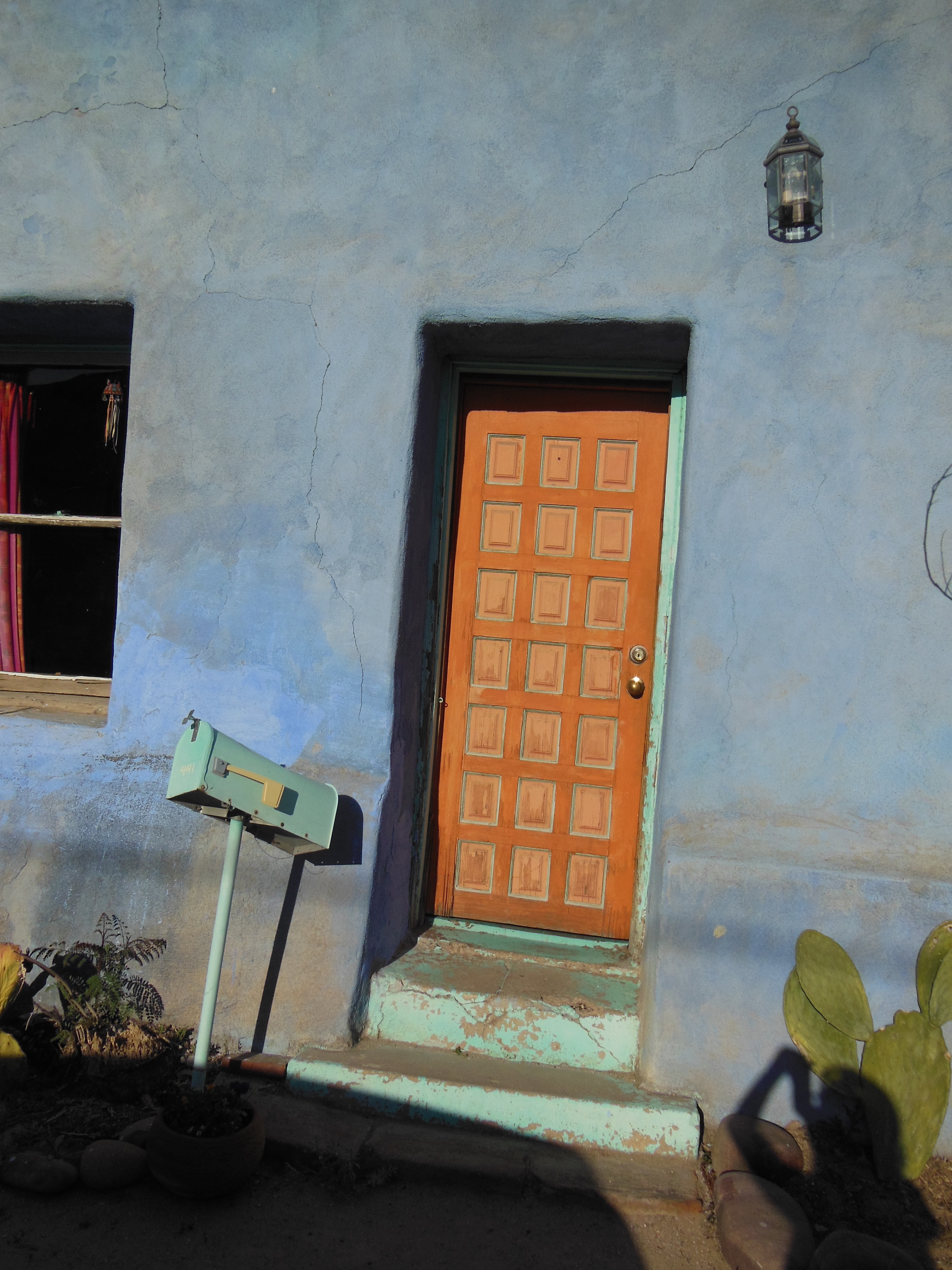 The door's liminality has always been a topic of interest. This is a door in Tucson, Arizona. Photo by Irus Braverman.