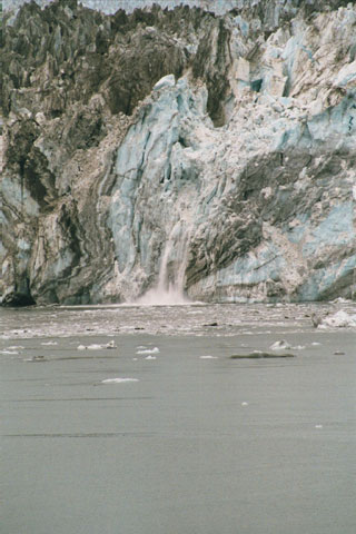  Glacier after calving