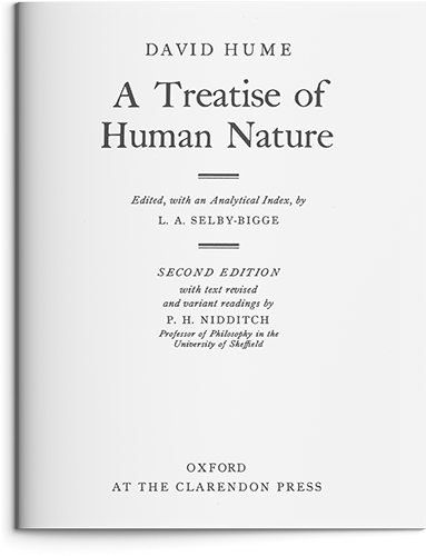 A Treatise of Human Nature by David Hume