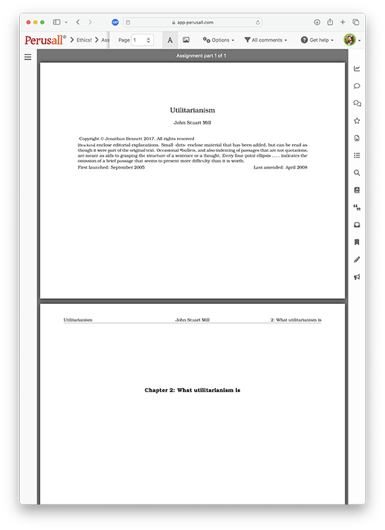 What Utilitarianism Is by John Stuart Mill