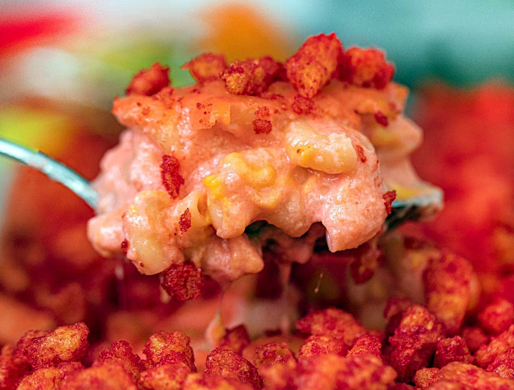 Flamin&rsquo; Hot Cheetos Mac & Cheese
