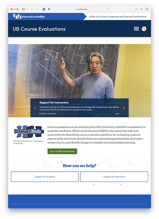 UB Course Evaluations