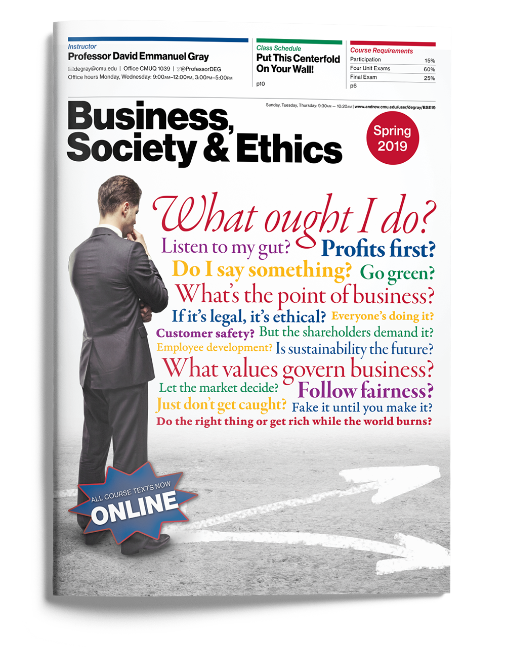 Business, Society & Ethics, Spring 2019