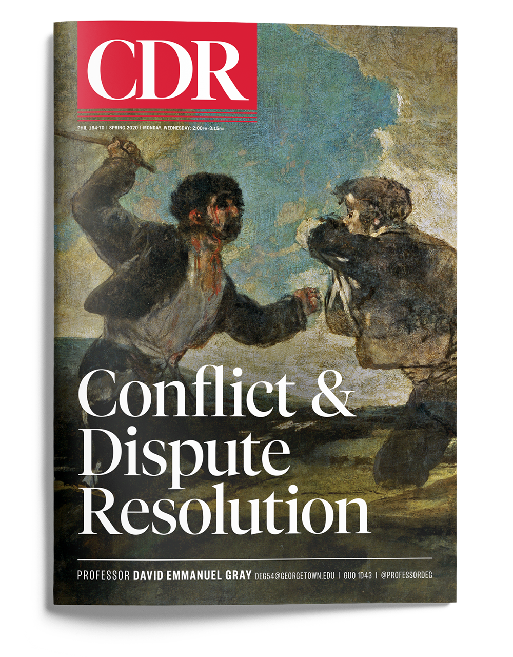 Conflict & Dispute Resolution, Spring 2020