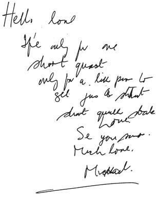 Michael's writing