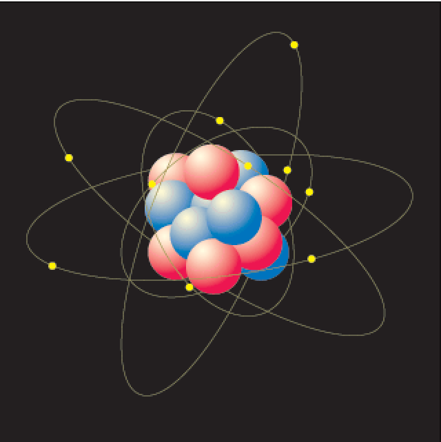 Nucleus and electrons