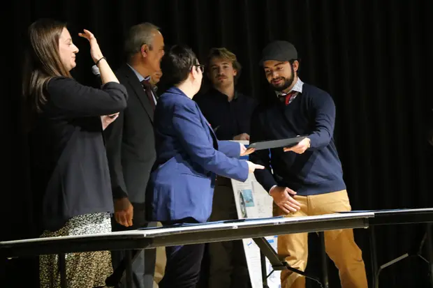 Fall 2023 Poster Presentation awards photograph 4